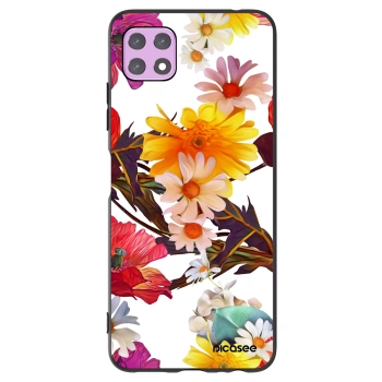 Picasee crna silikonska maskica za Samsung Galaxy A22 A226B 5G - Meadow