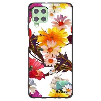 Picasee crna silikonska maskica za Samsung Galaxy A22 A225F 4G - Meadow