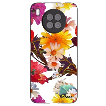 Picasee crna silikonska maskica za Huawei Nova 8i - Meadow
