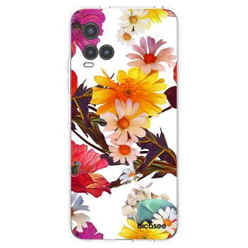 Picasee silikonska prozirna maskica za Vivo Y33s - Meadow