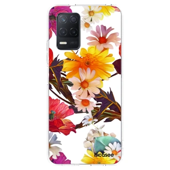 Picasee silikonska prozirna maskica za Realme 8 5G - Meadow