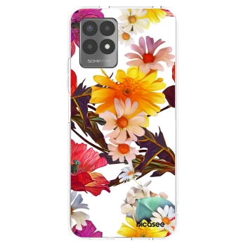 Picasee silikonska prozirna maskica za Realme 8i - Meadow