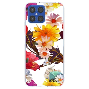 Picasee silikonska prozirna maskica za Honor X8 4G - Meadow