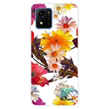 Picasee silikonska prozirna maskica za Vivo Y01 - Meadow