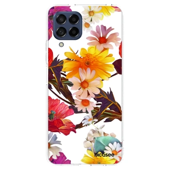 Picasee silikonska prozirna maskica za Samsung Galaxy M53 5G - Meadow