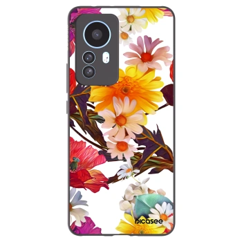 Picasee crna silikonska maskica za Xiaomi 12T Pro - Meadow