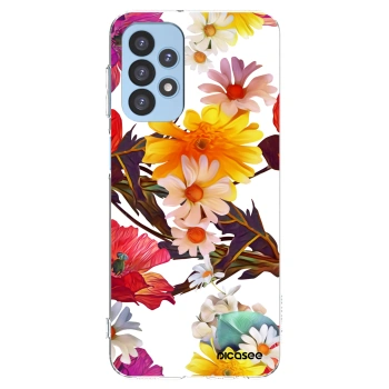 Picasee silikonska prozirna maskica za Samsung Galaxy A23 A235F 4G - Meadow