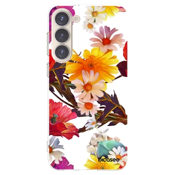 Picasee silikonska prozirna maskica za Samsung Galaxy S23+ 5G - Meadow