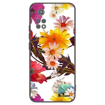 Picasee crna silikonska maskica za Xiaomi Redmi Note 11S 5G - Meadow