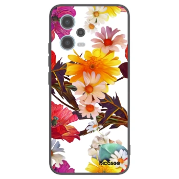Picasee crna silikonska maskica za Xiaomi Redmi Note 12 5G - Meadow