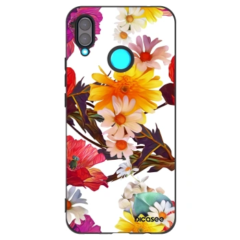Picasee crna silikonska maskica za Huawei Nova 3 - Meadow