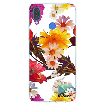 Picasee silikonska prozirna maskica za Huawei Nova 3 - Meadow