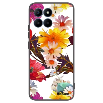 Picasee crna silikonska maskica za Honor 70 Lite - Meadow