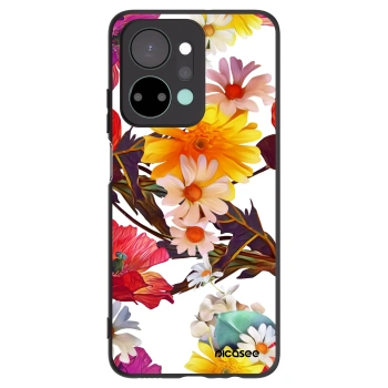 Picasee crna silikonska maskica za Honor X7a - Meadow
