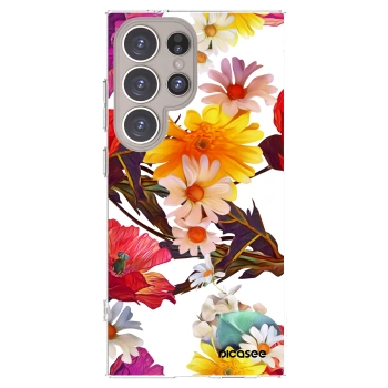 Picasee silikonska prozirna maskica za Samsung Galaxy S24 Ultra S928B 5G - Meadow