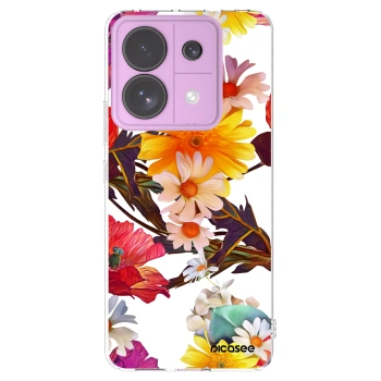 Picasee silikonska prozirna maskica za Xiaomi Redmi Note 13 Pro 5G - Meadow