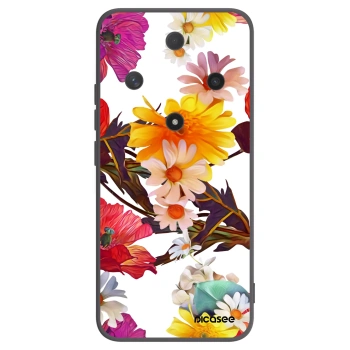 Picasee crna silikonska maskica za Honor Magic6 Lite 5G - Meadow