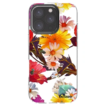 Picasee silikonska prozirna maskica za Apple iPhone 16 Pro - Meadow