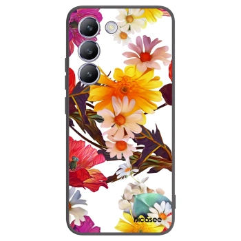 Picasee crna silikonska maskica za Vivo V40 SE 5G - Meadow