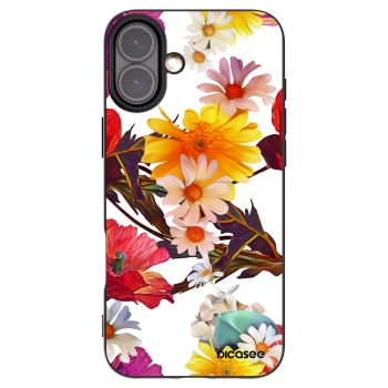 Picasee crna silikonska maskica za Apple iPhone 16 Plus - Meadow