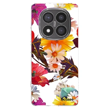 Picasee silikonska prozirna maskica za Xiaomi Redmi Note 14 Pro+ 5G - Meadow