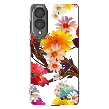 Picasee silikonska prozirna maskica za Samsung Galaxy S25 Edge 5G - Meadow