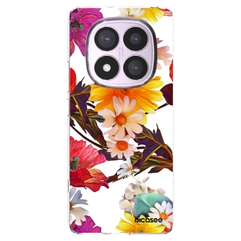 Picasee silikonska prozirna maskica za Xiaomi Redmi Note 14 Pro 4G - Meadow