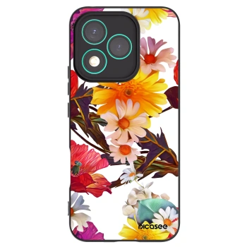 Picasee crna silikonska maskica za Honor 400 Lite 5G - Meadow