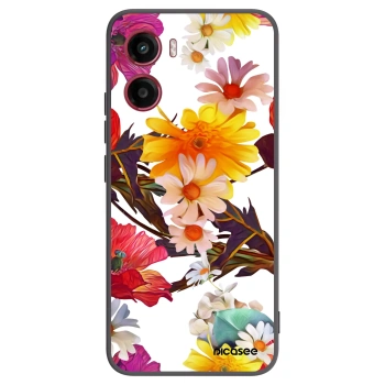 Picasee crna silikonska maskica za Motorola Moto G05 - Meadow