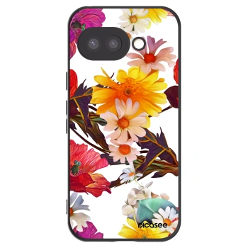 Picasee crna silikonska maskica za Google Pixel 9a - Meadow