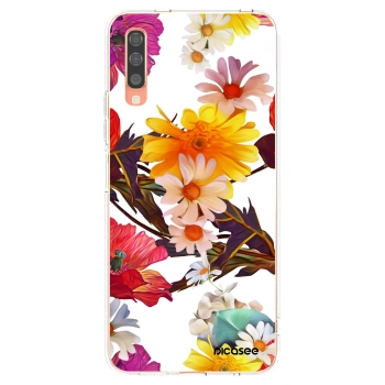 Picasee silikonska prozirna maskica za Samsung Galaxy A70 A705F - Meadow