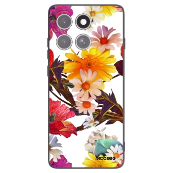 Picasee crna silikonska maskica za Motorola Edge 60 Fusion - Meadow