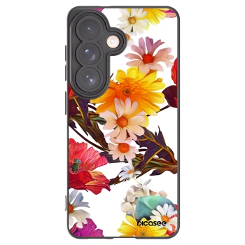 Picasee crna silikonska maskica za Samsung Galaxy S26 - Meadow