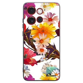 Picasee crna silikonska maskica za Motorola Edge 60 Neo 5G - Meadow
