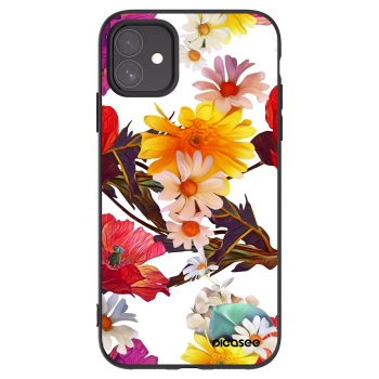 Picasee crna silikonska maskica za Apple iPhone 11 - Meadow