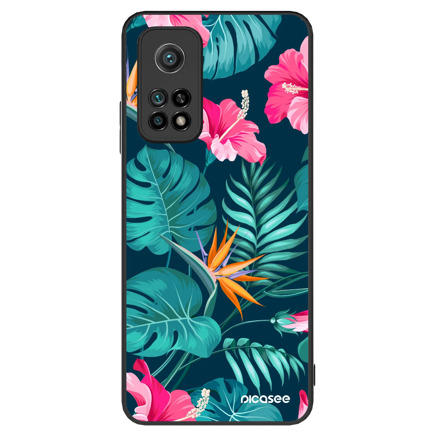 Picasee ULTIMATE CASE za Xiaomi Mi 10T - Pink Monstera