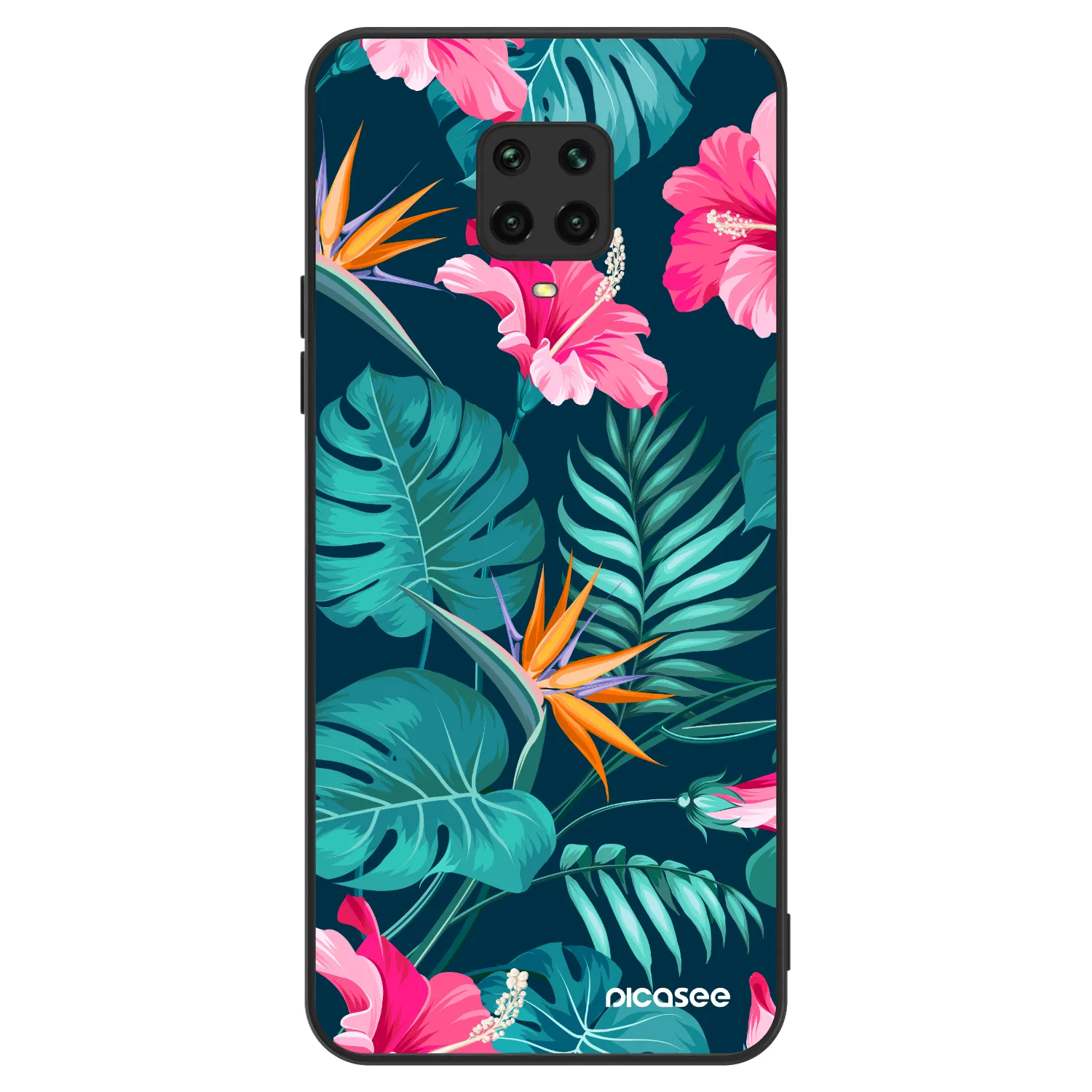 Picasee ULTIMATE CASE za Xiaomi Redmi Note 9S - Pink Monstera