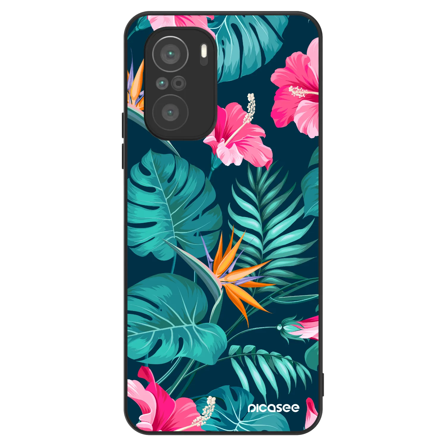 Picasee ULTIMATE CASE za Xiaomi Poco F3 - Pink Monstera
