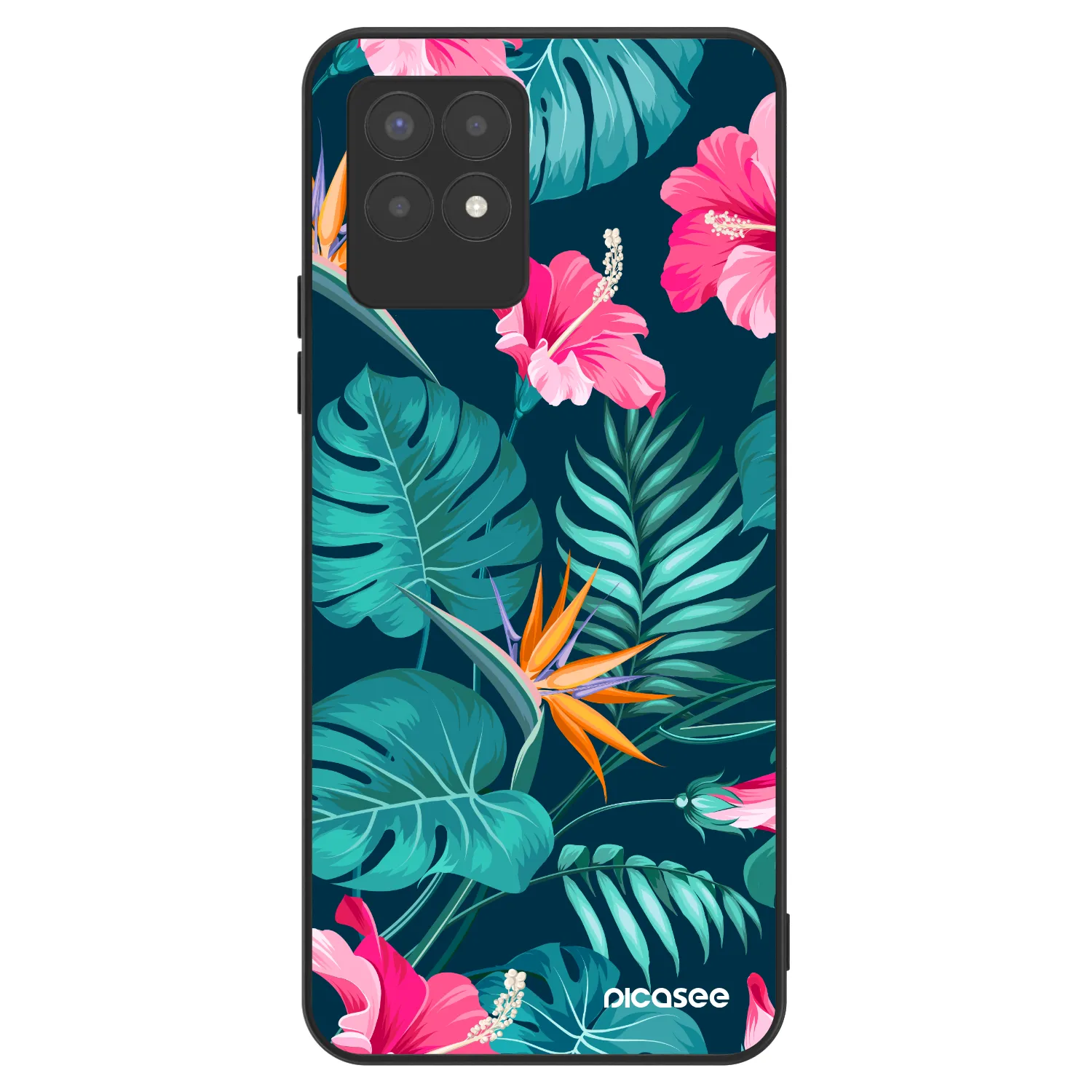 Picasee ULTIMATE CASE za Realme 8i - Pink Monstera