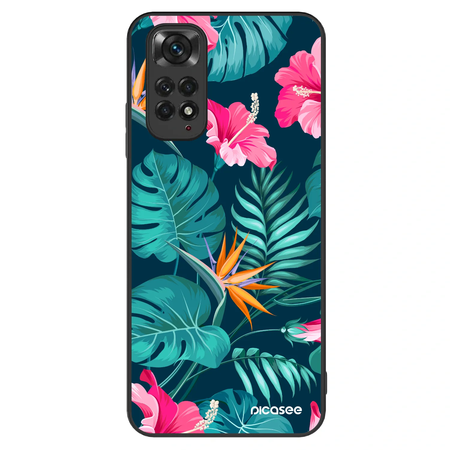 Picasee ULTIMATE CASE za Xiaomi Redmi Note 11 - Pink Monstera