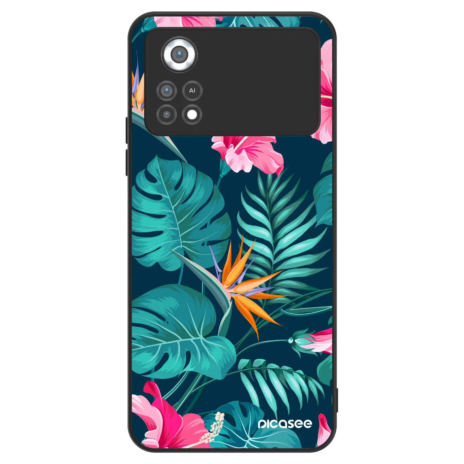 Picasee ULTIMATE CASE za Xiaomi Poco X4 Pro 5G - Pink Monstera