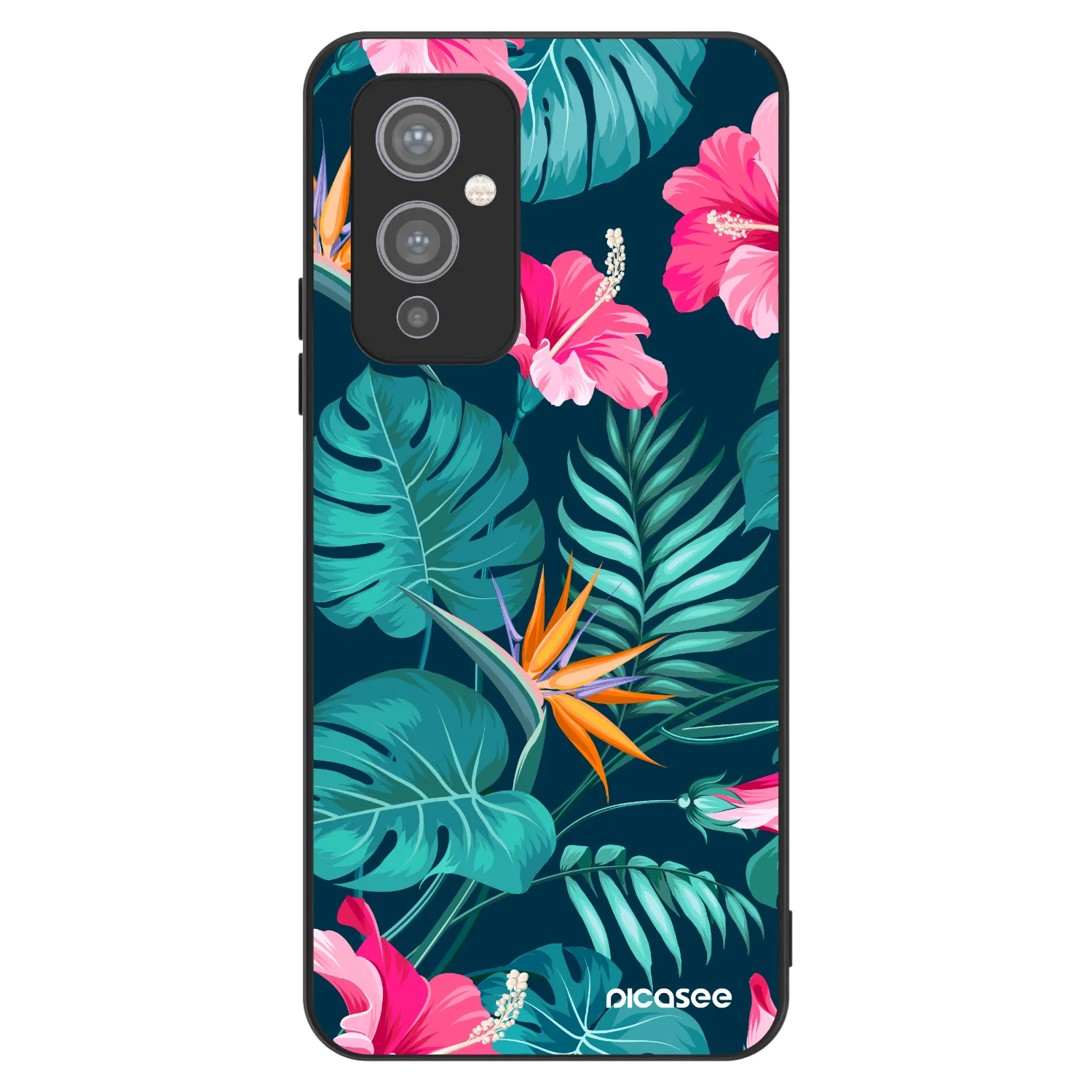 Picasee ULTIMATE CASE za OnePlus 9 - Pink Monstera