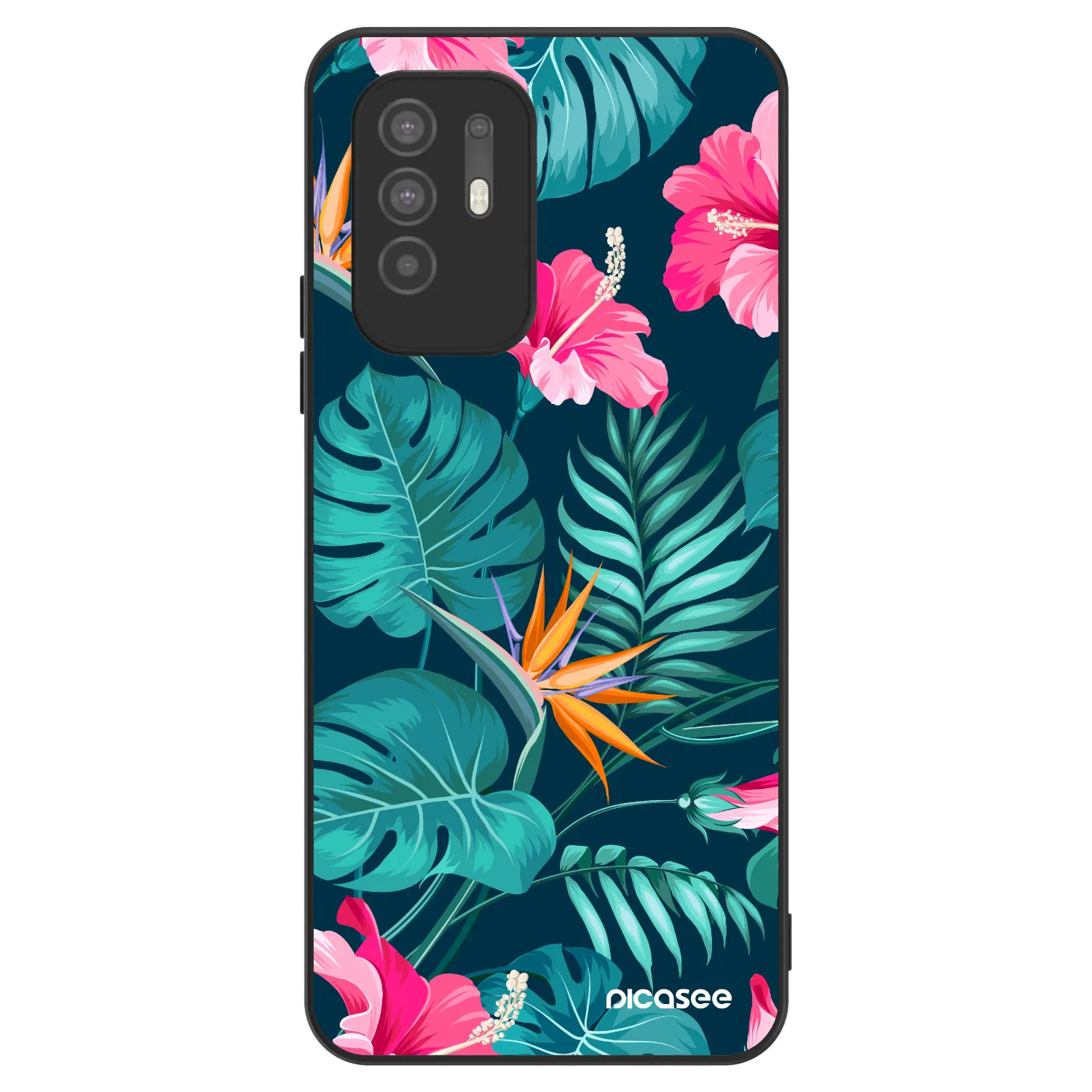 Picasee ULTIMATE CASE za OPPO A94 5G - Pink Monstera