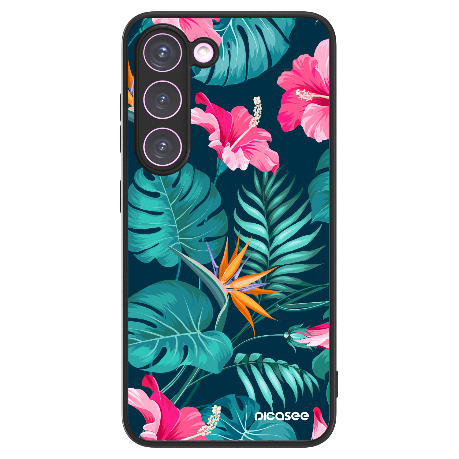 Picasee ULTIMATE CASE za Samsung Galaxy S23 5G - Pink Monstera
