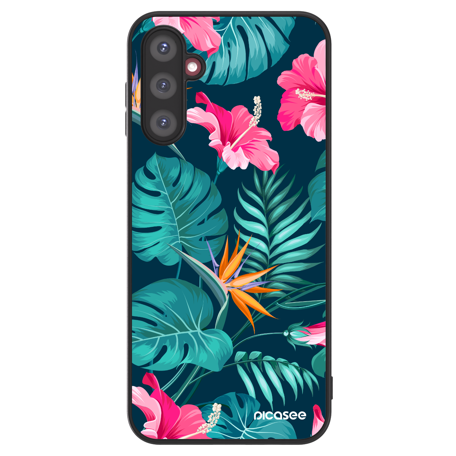 Picasee ULTIMATE CASE za Samsung Galaxy A14 5G A146P - Pink Monstera