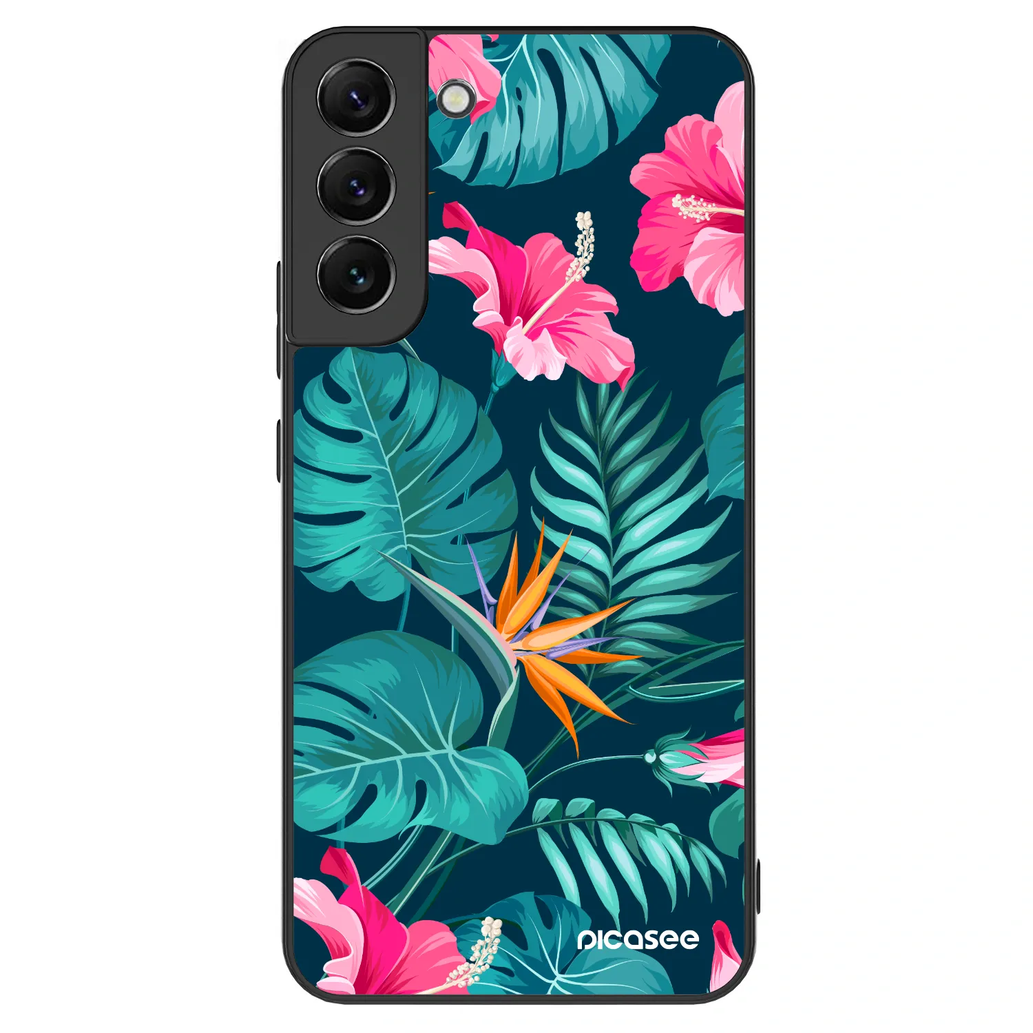 Picasee ULTIMATE CASE PowerShare za Samsung Galaxy S22+ 5G - Pink Monstera