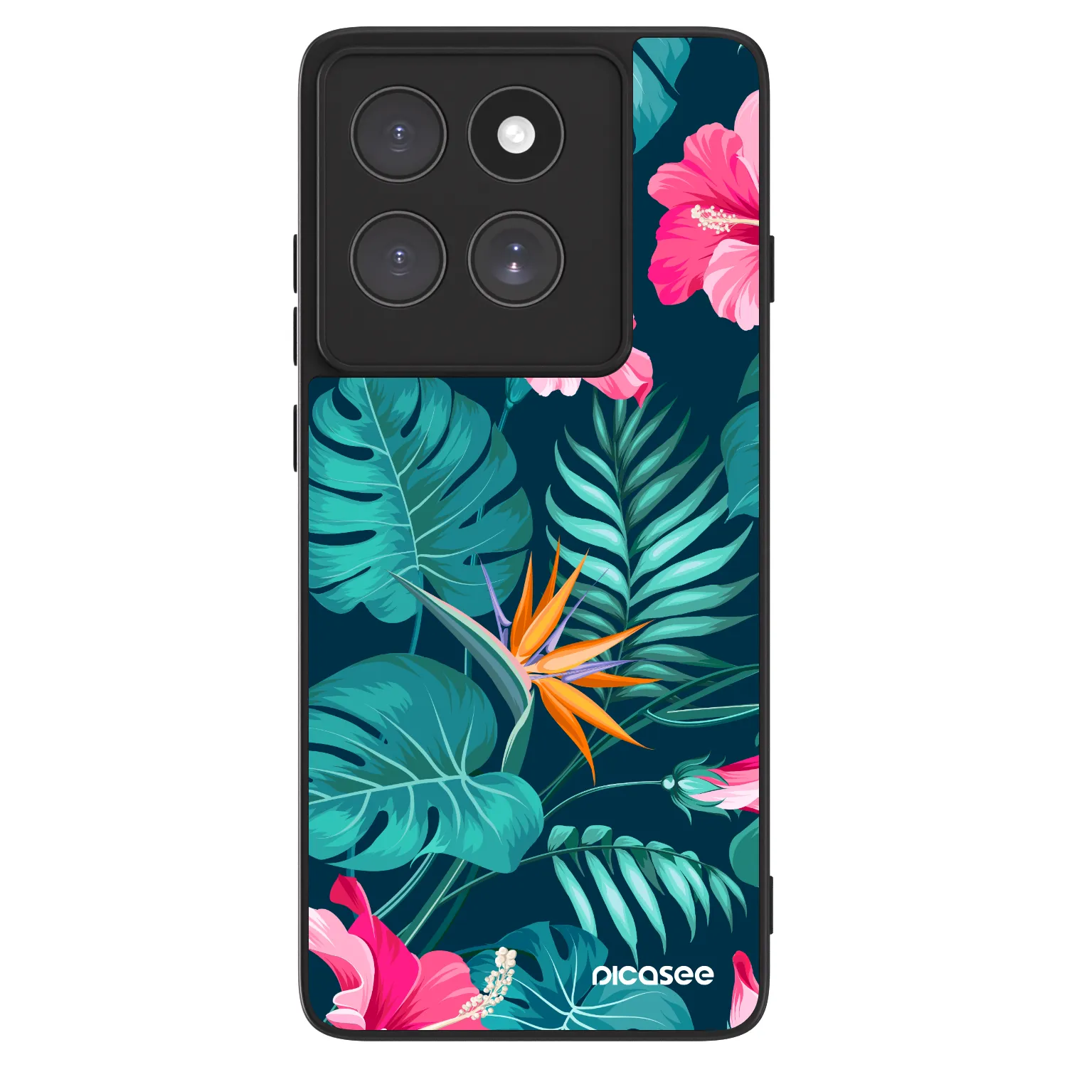 Picasee ULTIMATE CASE za Motorola Edge 60 Fusion - Pink Monstera