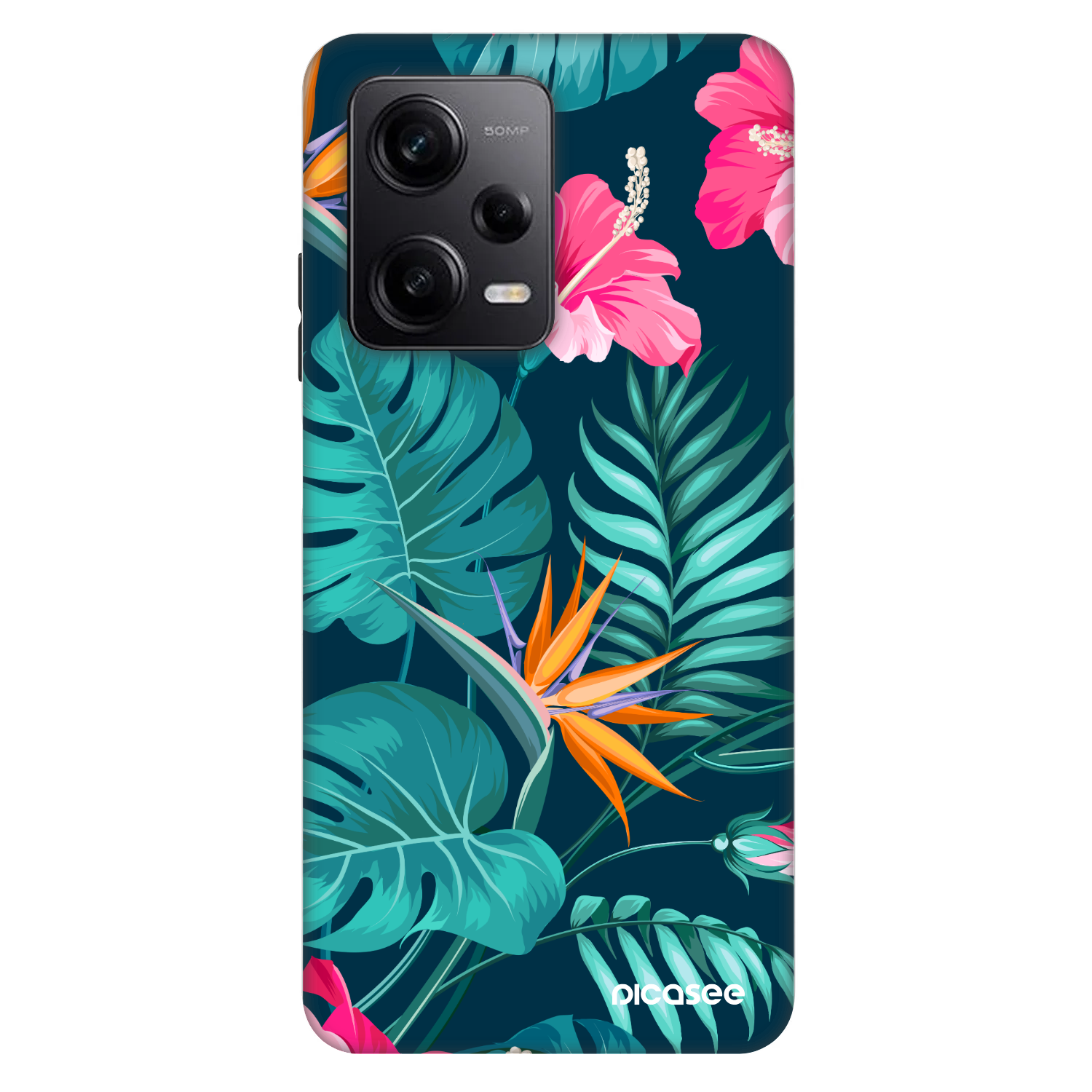 Picasee Fashion Case za Xiaomi Redmi Note 12 Pro+ 5G - Pink Monstera