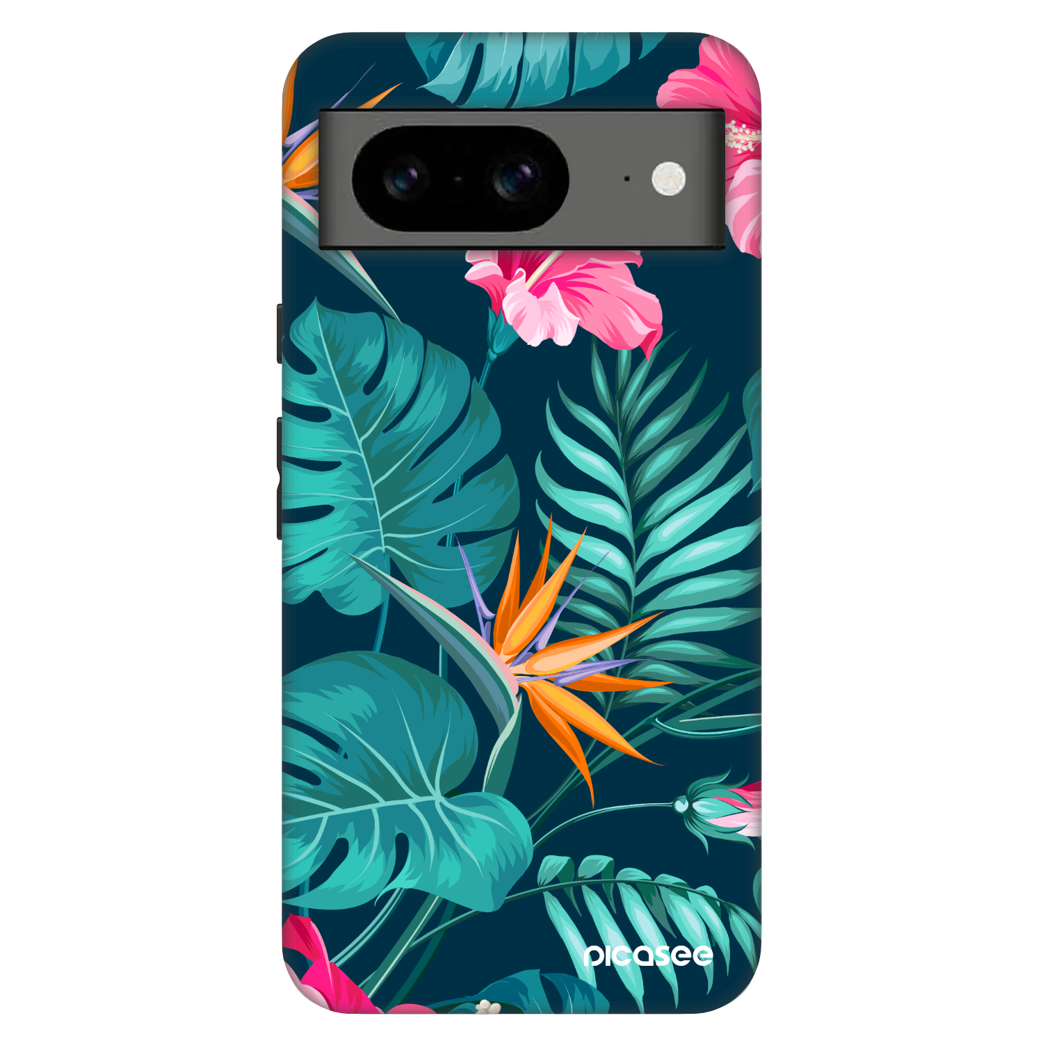 Picasee Fashion Case za Google Pixel 8 Pro - Pink Monstera