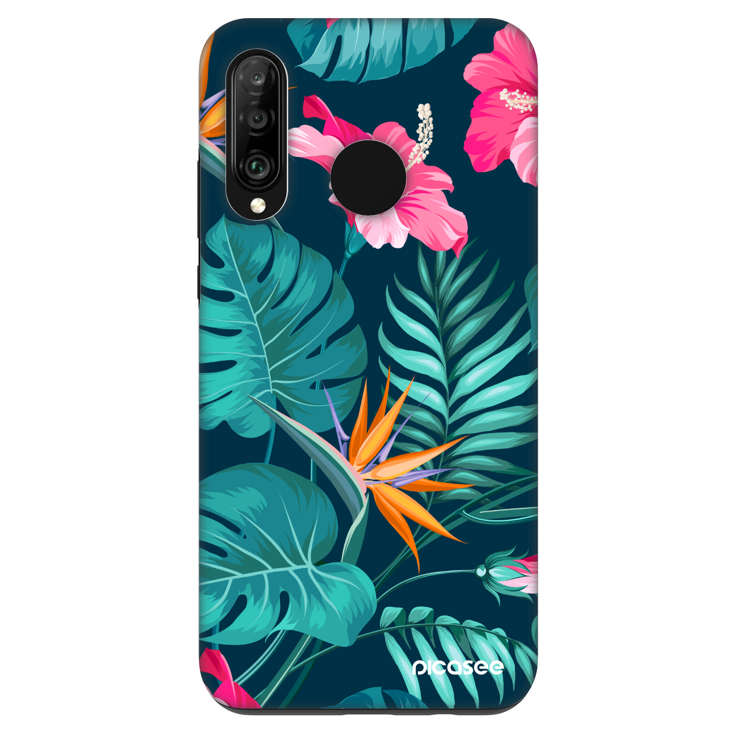 Picasee Fashion Case za Huawei P30 Lite - Pink Monstera